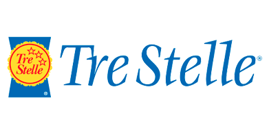 Logo TreStelle fromages italiens distribués par Castelli